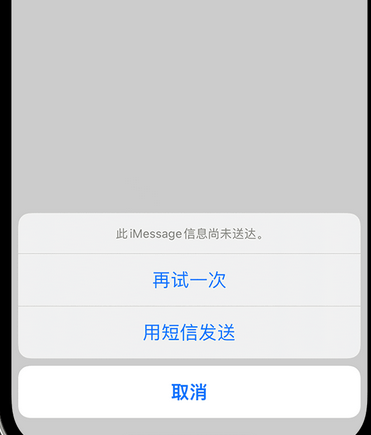 阿尔山apple维修iPhone上无法正常发送iMessage信息