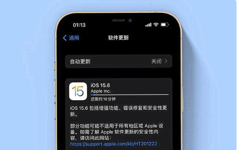阿尔山苹果手机维修分享iOS 15.6续航怎么样 